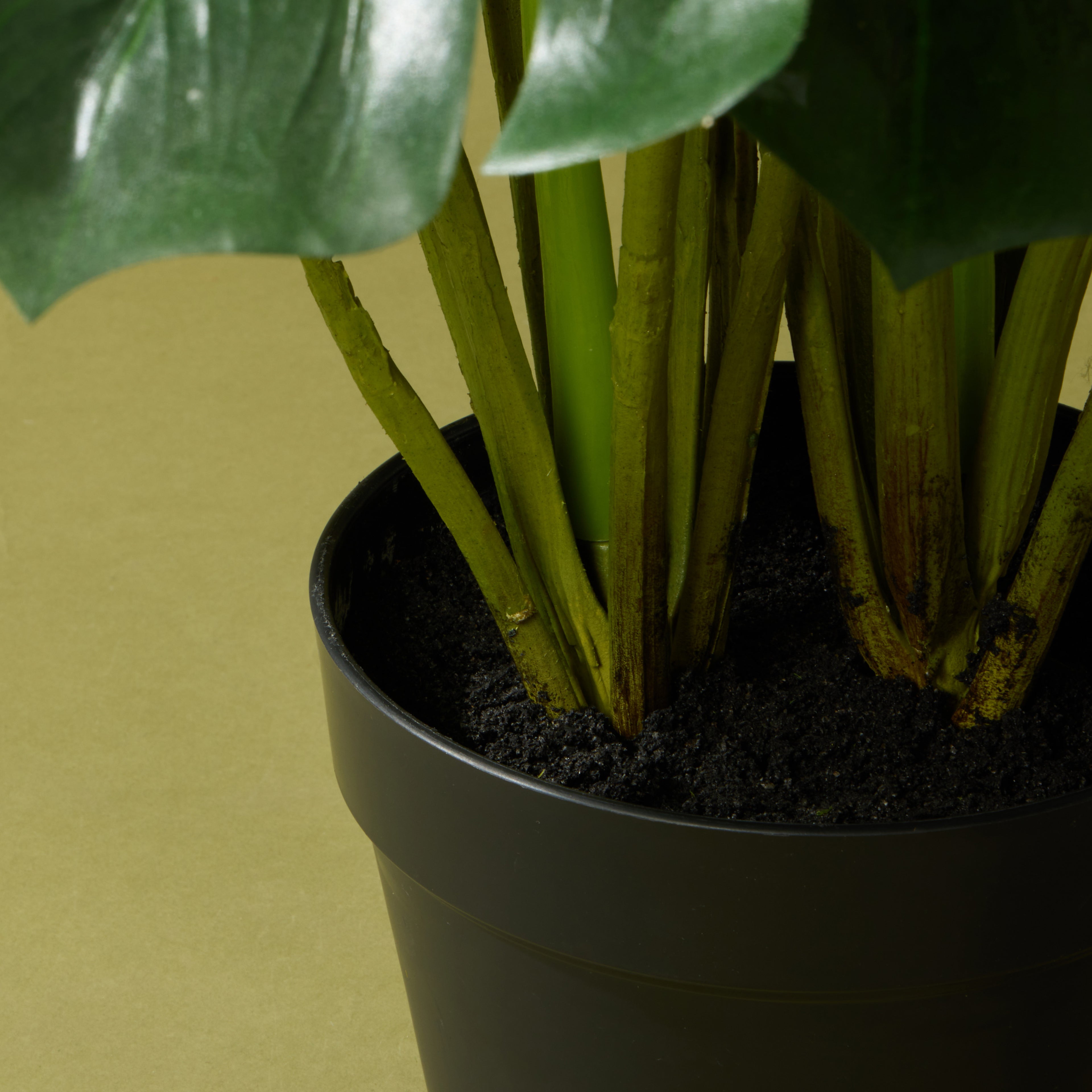 Faux Monstera UV Treated - Garden Pot | 60cm