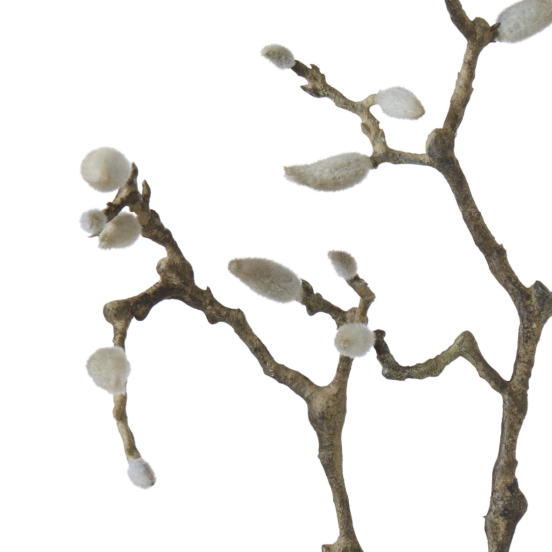 Faux Magnolia Tree Bud Branch | 9x26x79cm