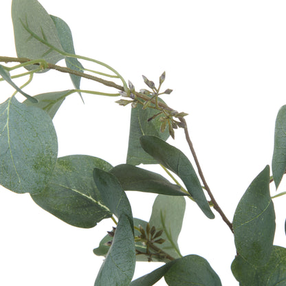 Faux Eucalyptus Seeded Spray | 100cm