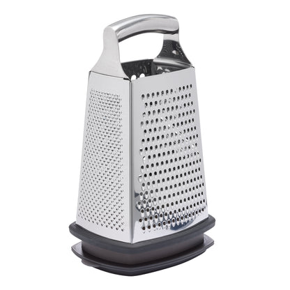 SVNA Premium Stainless Steel Box Grater with Storage Box