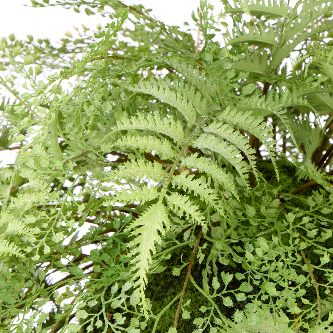 Faux Fern Garden Hanging Ball | 30cm