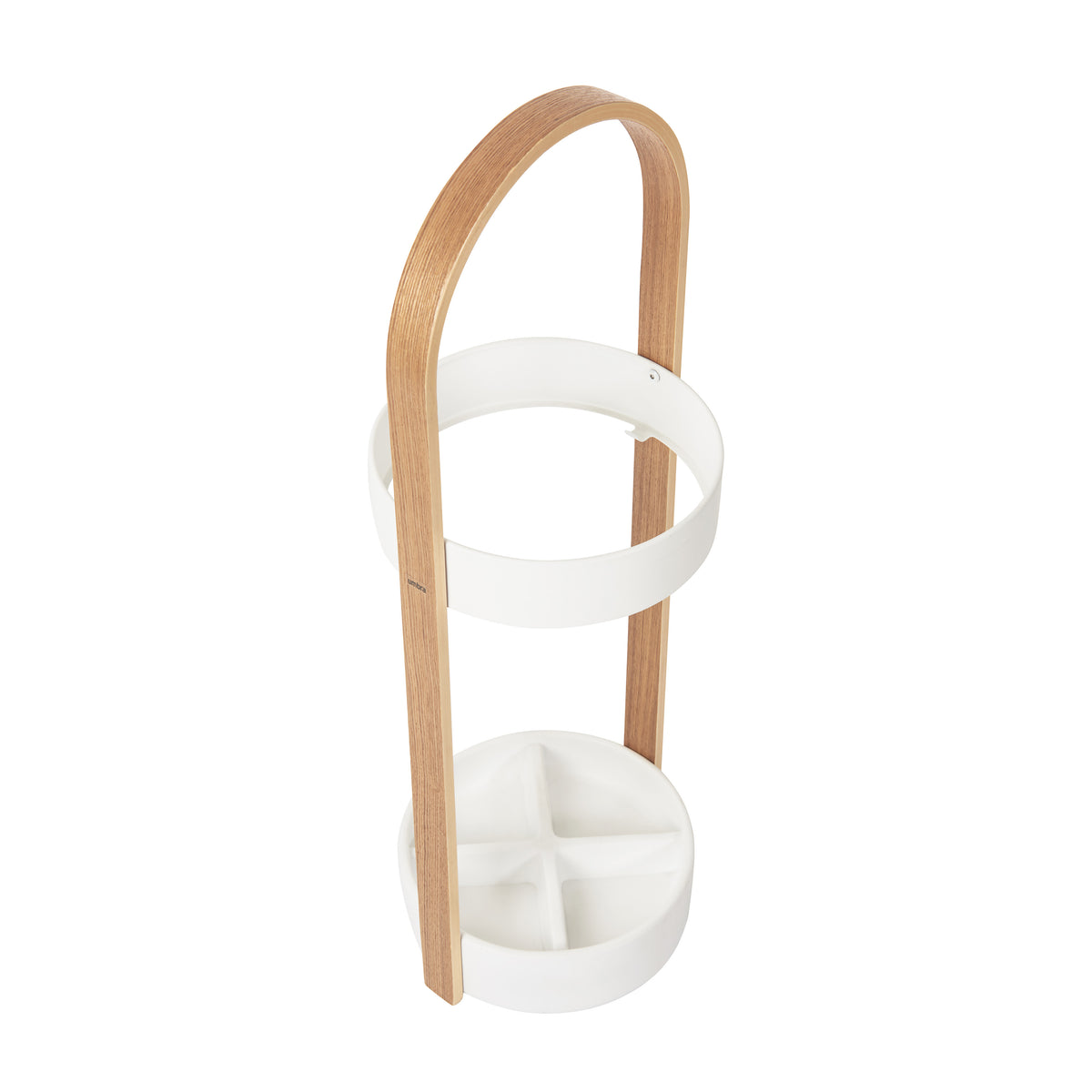 Umbra Bellwood Umbrella Stand White &amp; Natural