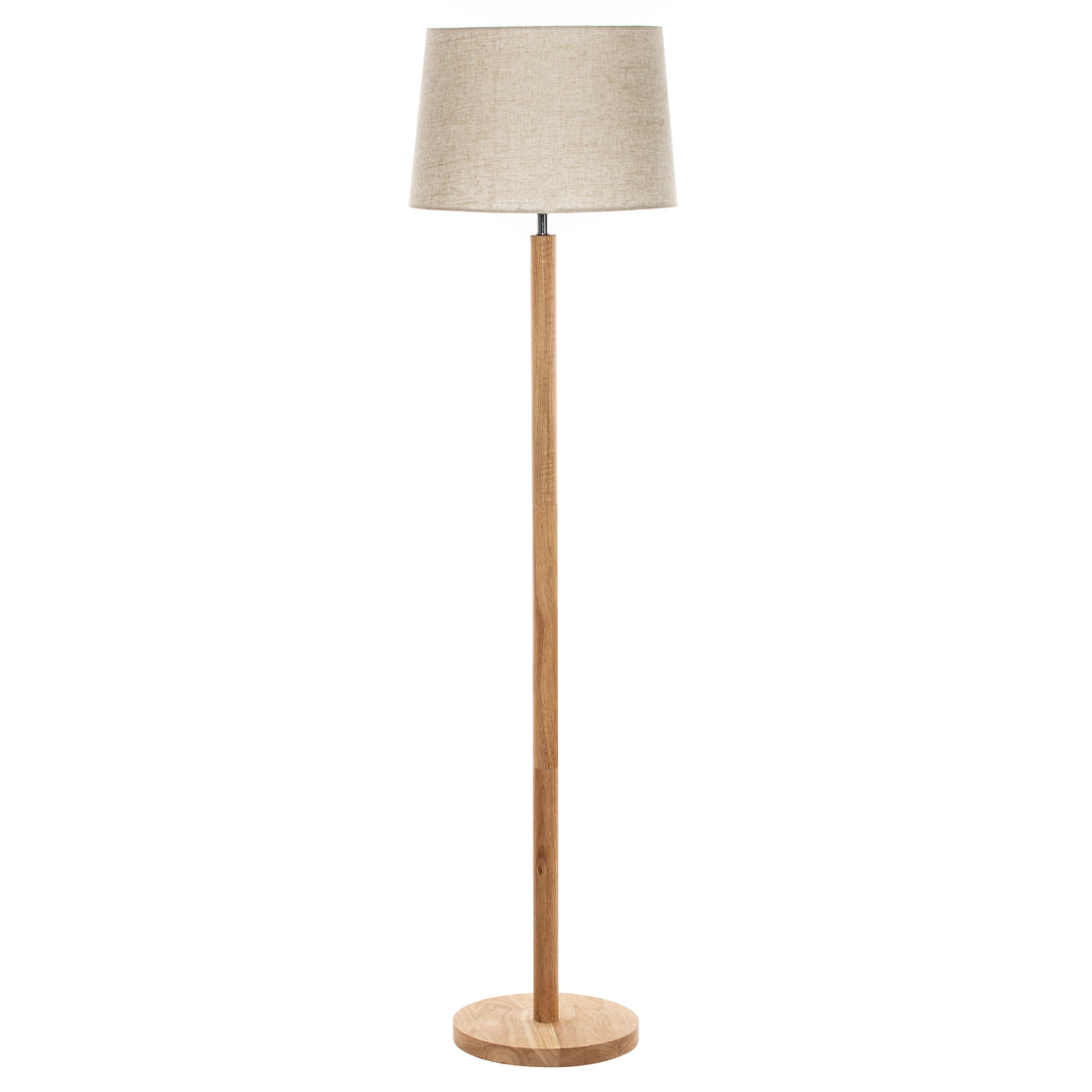 Amalfi Briar Floor Lamp Natural &amp; Ivory
