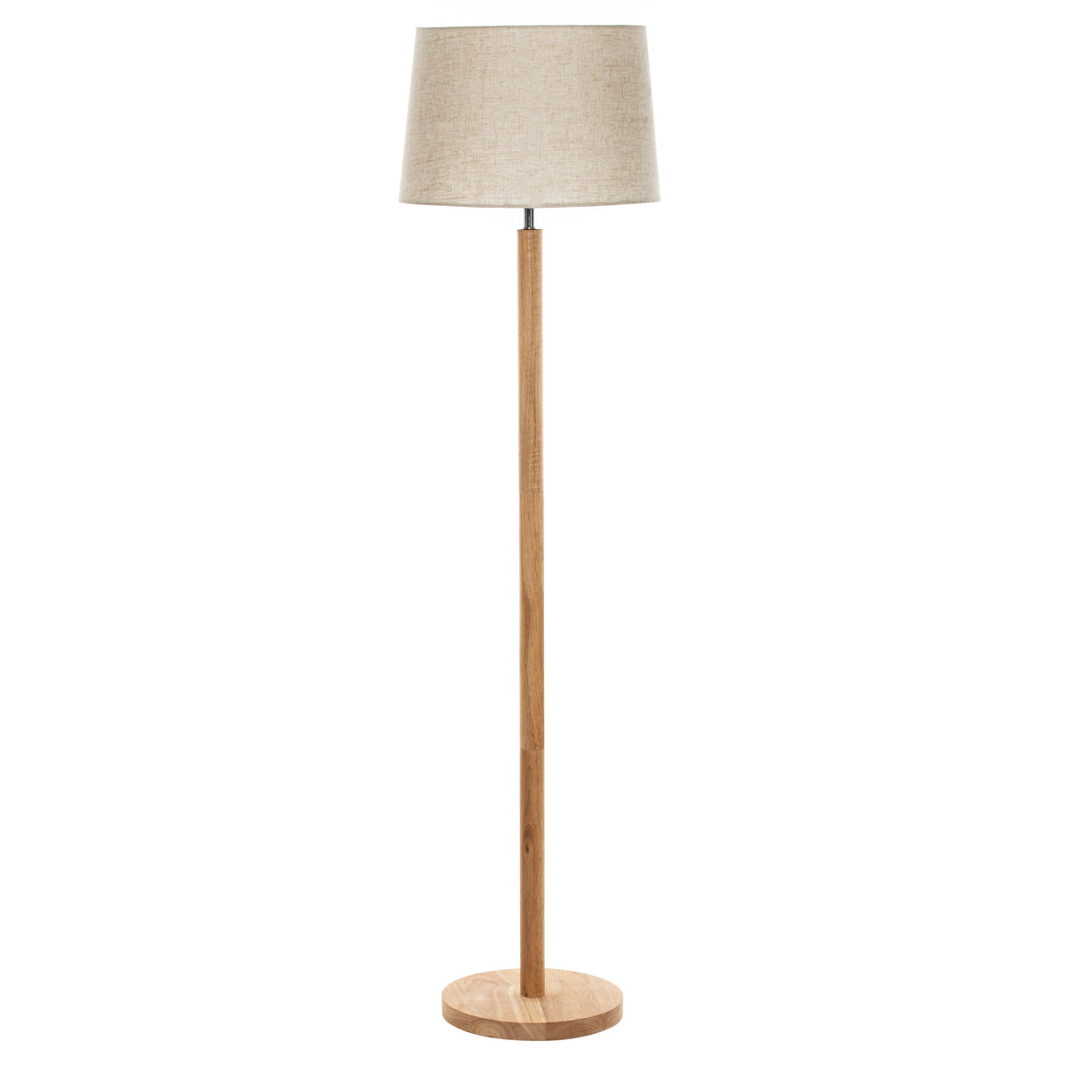 Amalfi Briar Floor Lamp Natural &amp; Ivory