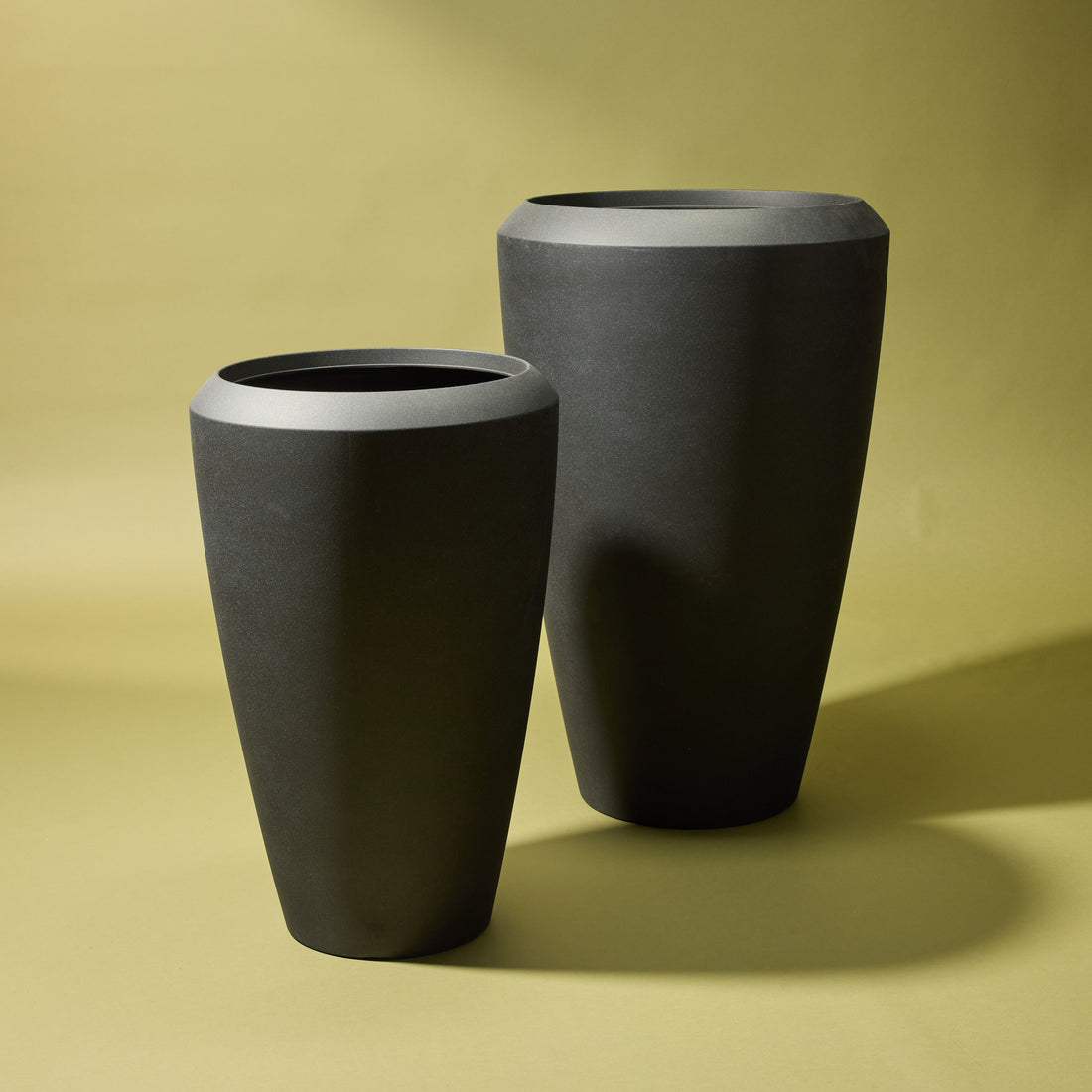 Vienna Tall Planter Set of 2 | Black