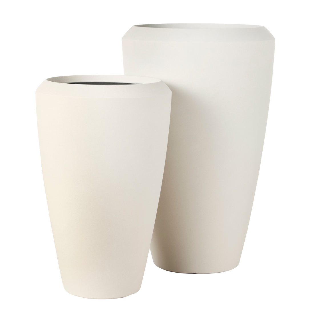 Rogue Vienna Tall Planter 2pcs Set White