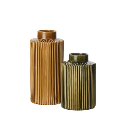 Rogue Enola Vase Brown