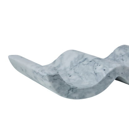 Davis &amp; Waddell Nuvolo Marble Wine Holder Grey