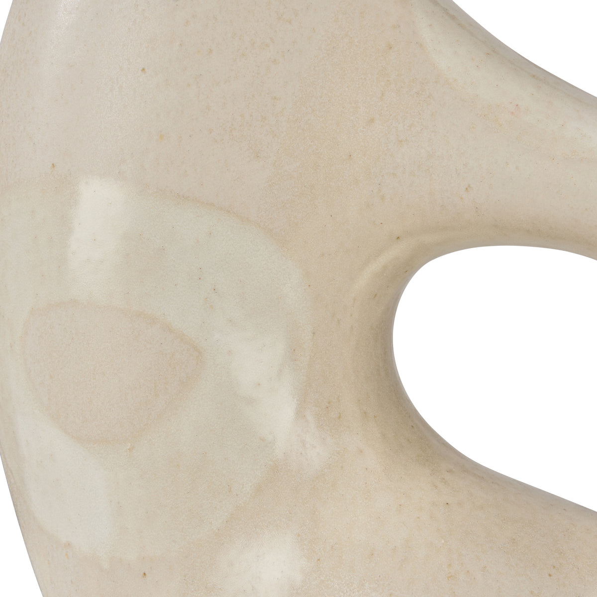 Amalfi Alva Sculpture Cream Hand Painted