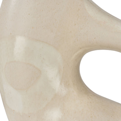 Amalfi Alva Sculpture Cream Hand Painted