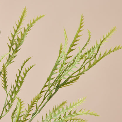 Faux Grevillea Leaf Spray | Green - 100cm