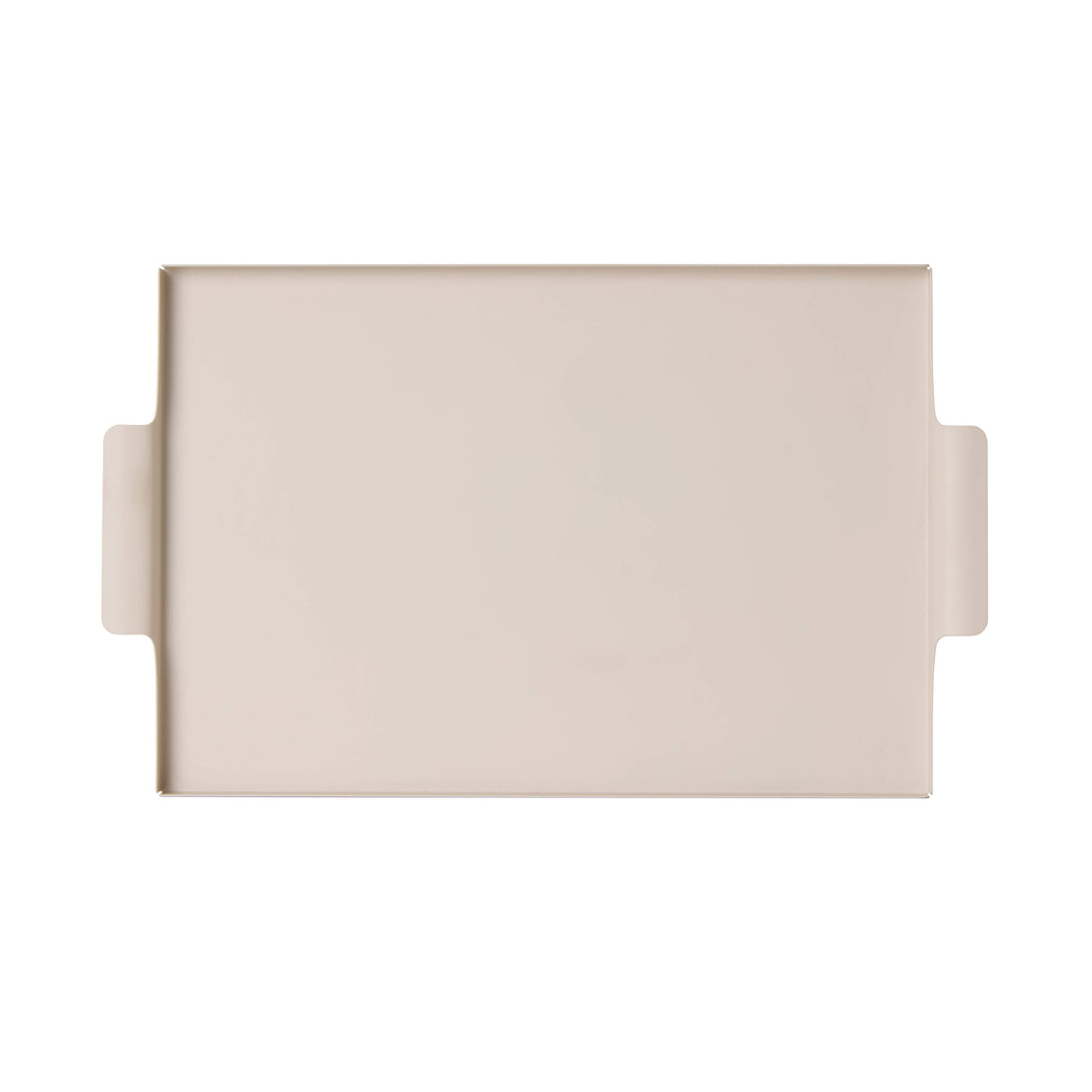 Leaf &amp; Bean Serving Tray Cream