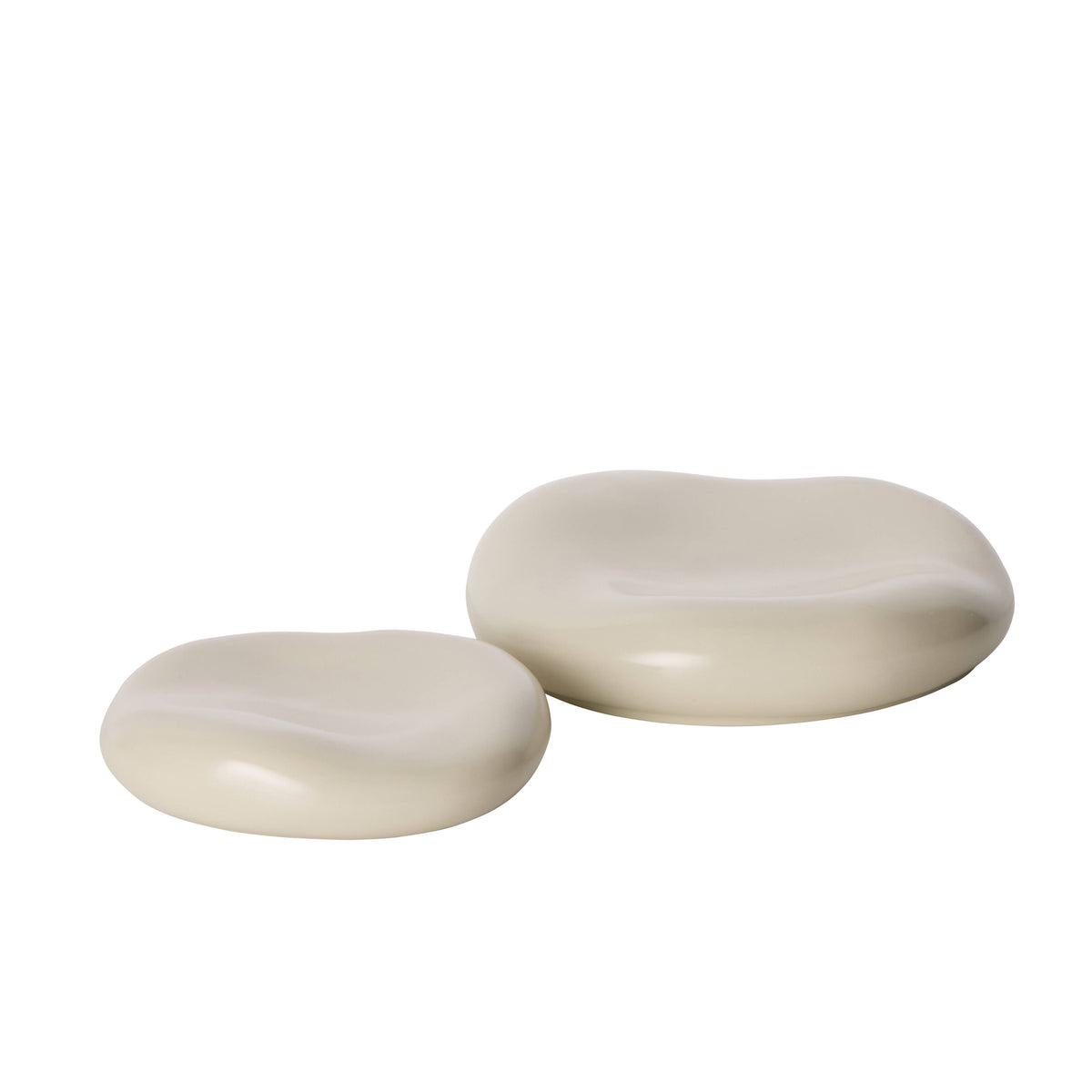 Amalfi Form Dessert Plate Small Cream