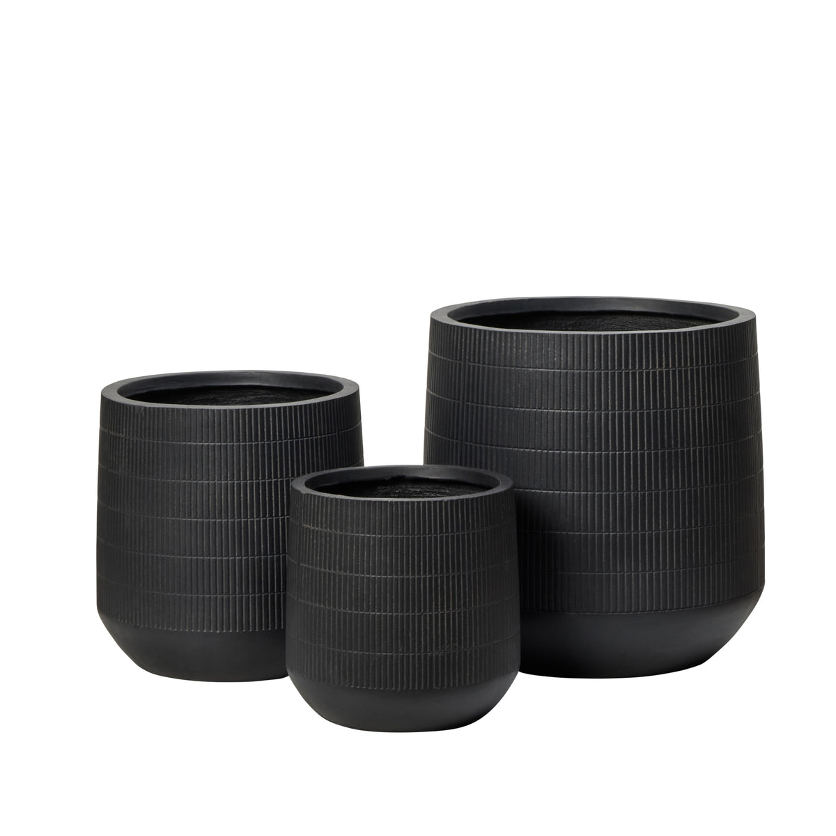Rogue Otto Planter 3pcs Set Black