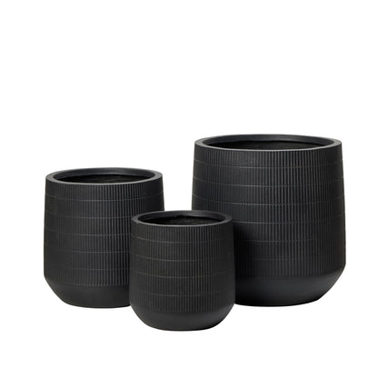 Rogue Otto Planter 3pcs Set Black