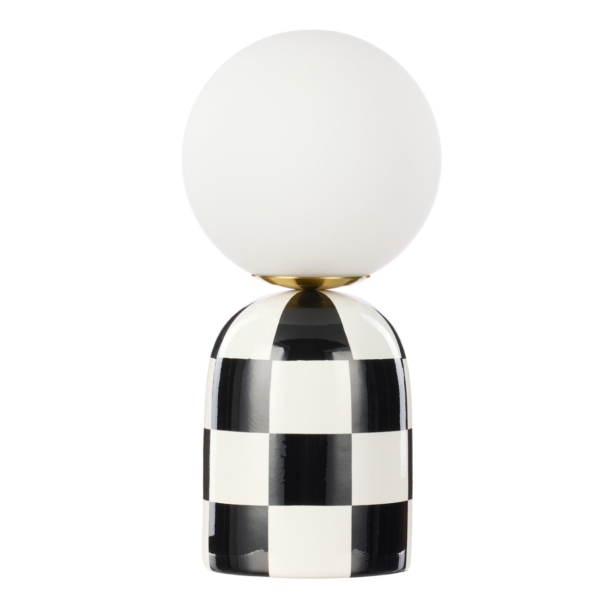 Emporium Archie Table Lamp Black &amp; White