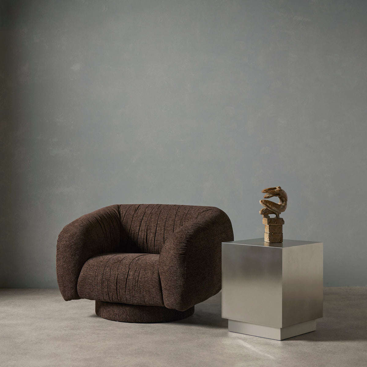 Grand Designs Arden Sculpture Reactive Brown