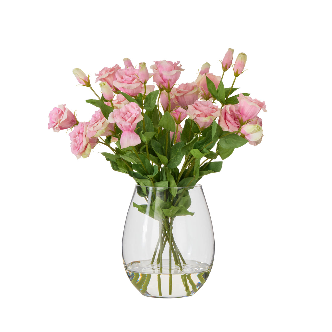 Faux Lisianthus - Claire Vase | Pink -  53cm