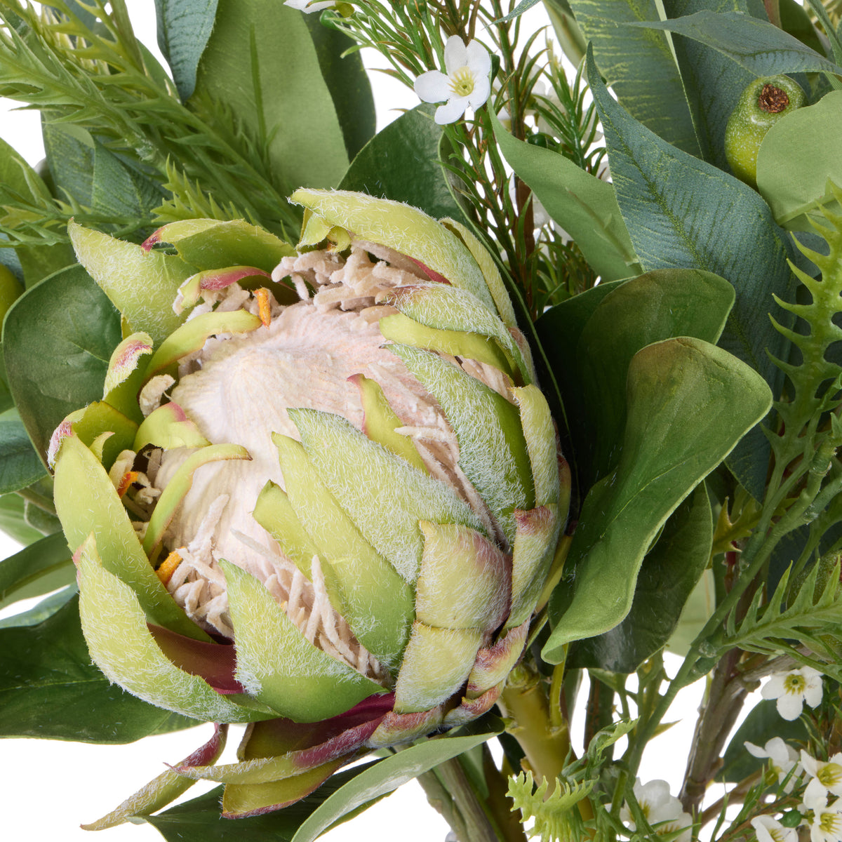 Rogue Grand Protea Native Mix - Claire Vase Green
