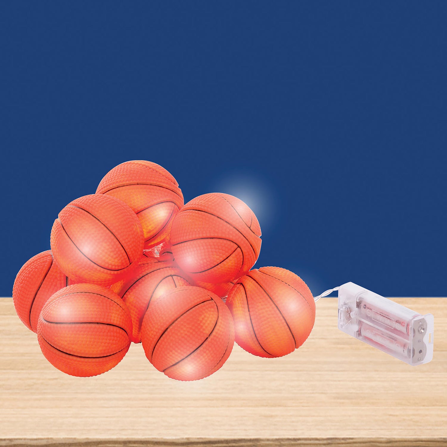 Discovery Zone Illuminate String Lights - Basketballs