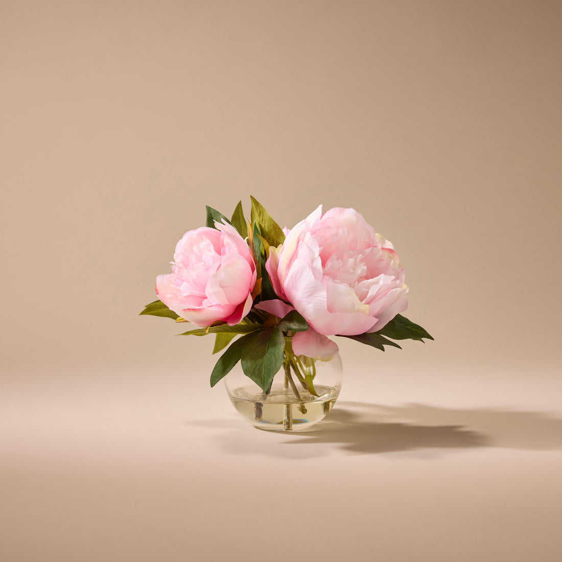 Faux Peony - Sphere Vase | Pink - 19cm