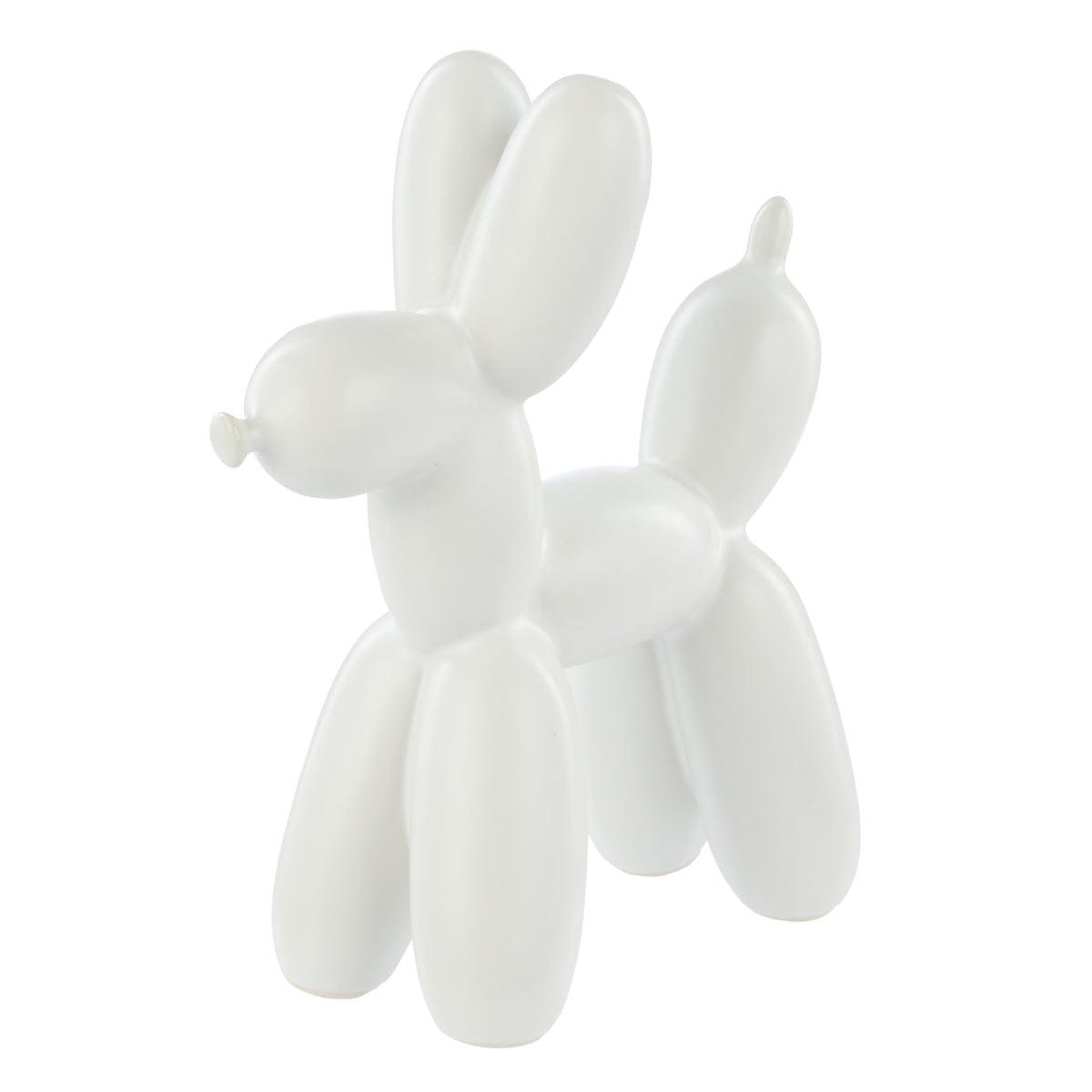 Emporium Bubbles Balloon Dog Sculpture White