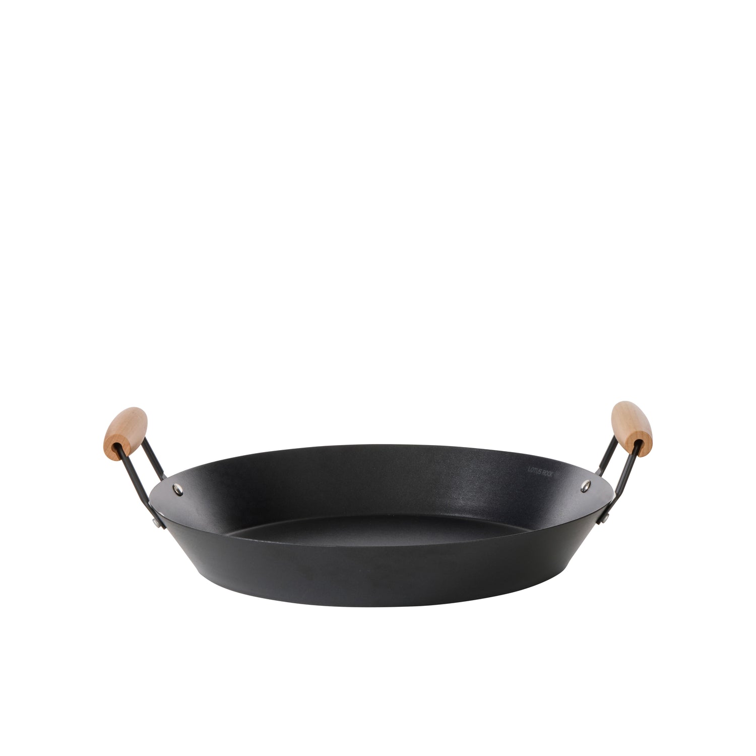 Davis &amp; Waddell Non Stick Carbon Steel Paella Pan Black