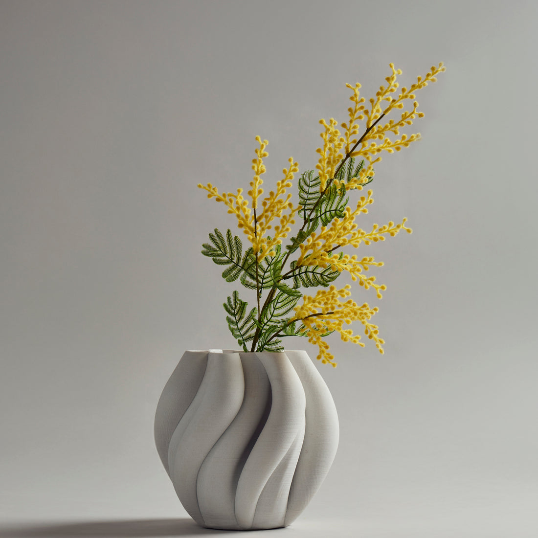 Faux Wattle Branch | Brown - 98cm