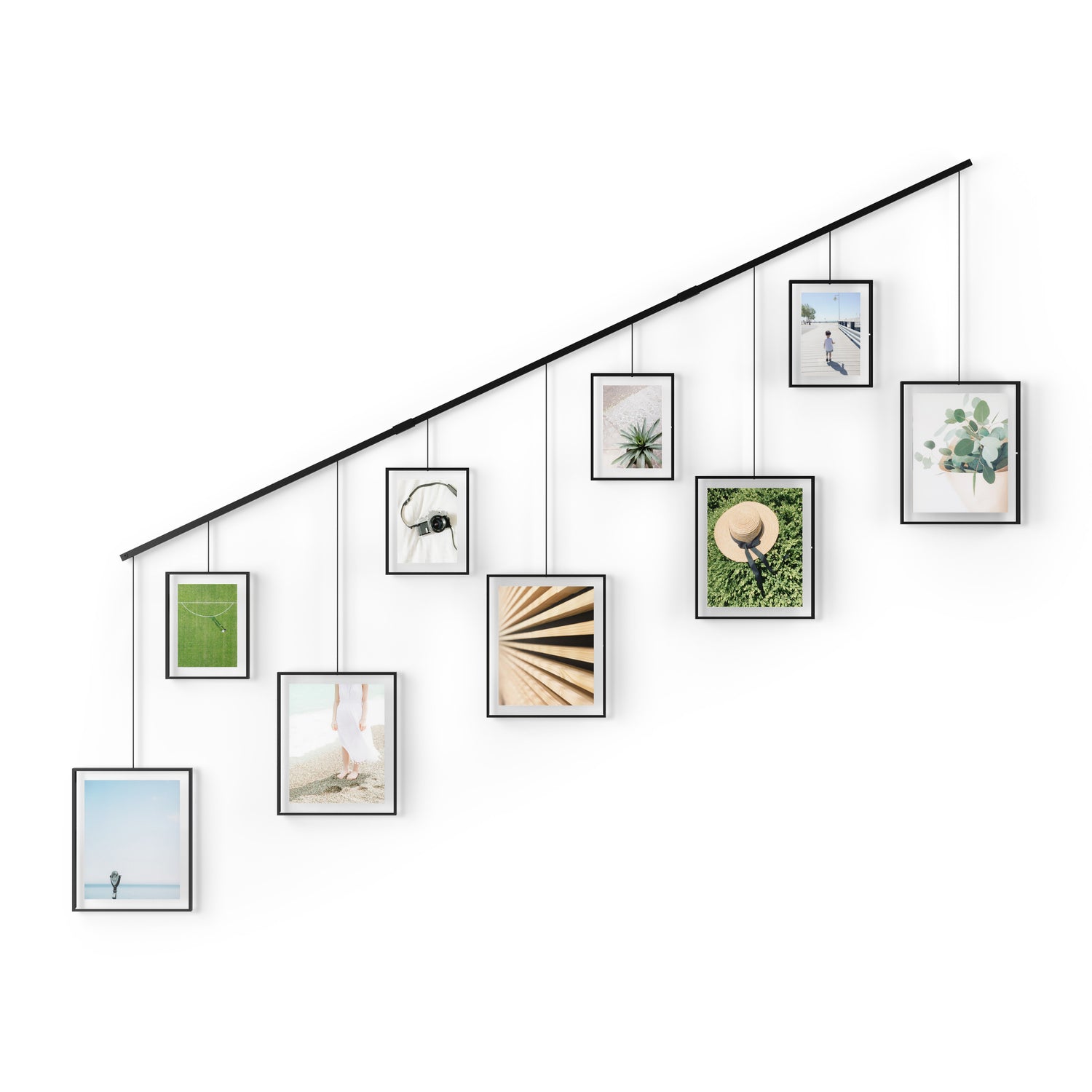 Umbra Exhibit Frame 9pcs Set Black