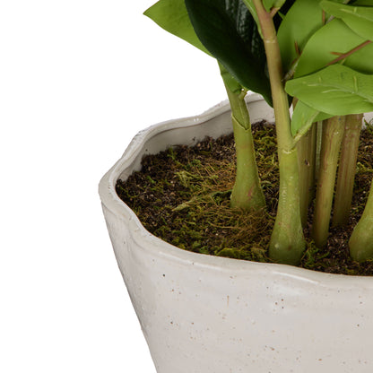 Faux Zanzibar - Nora Pot | Green -  95cm