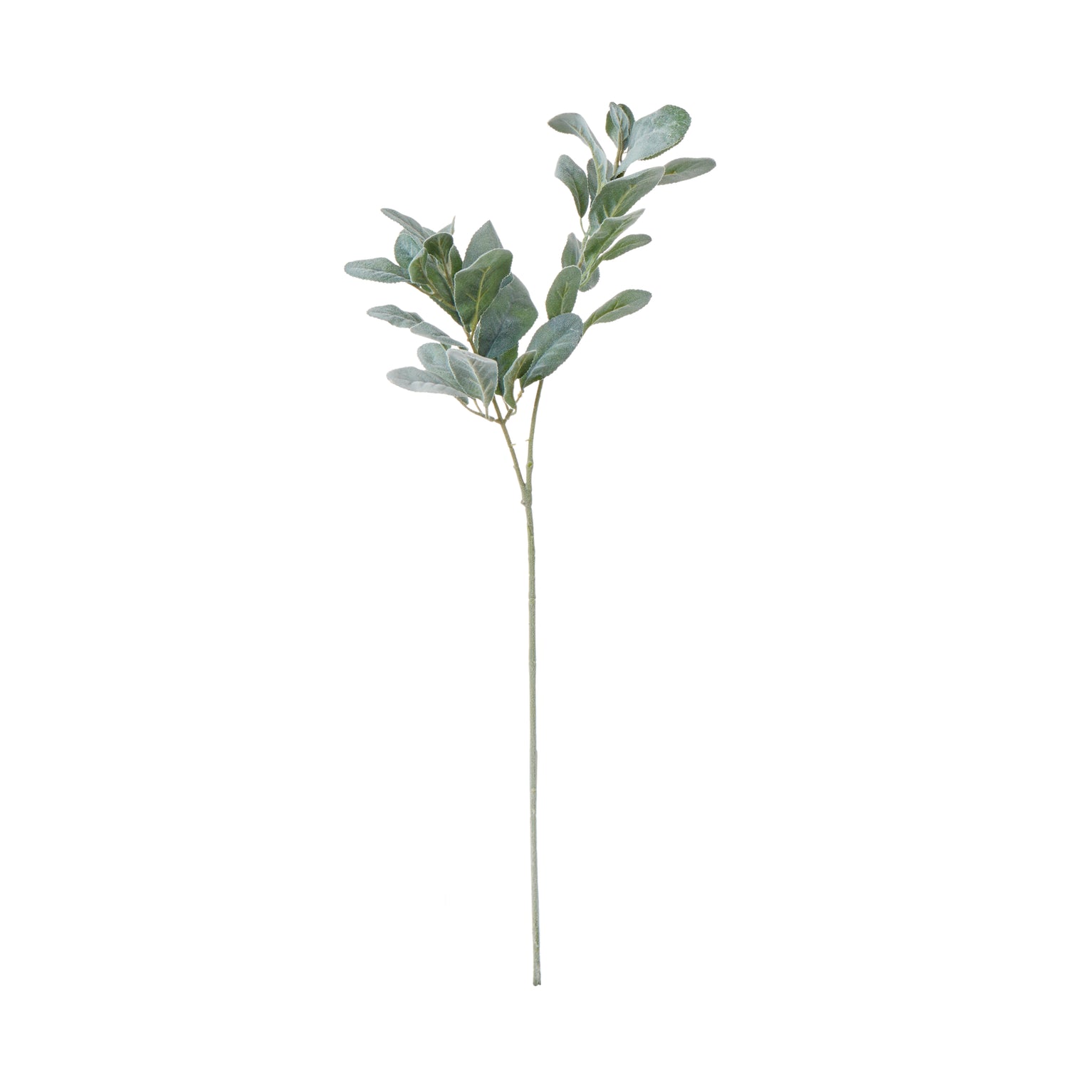 Faux Lambs Ear Spray | Green - 71cm