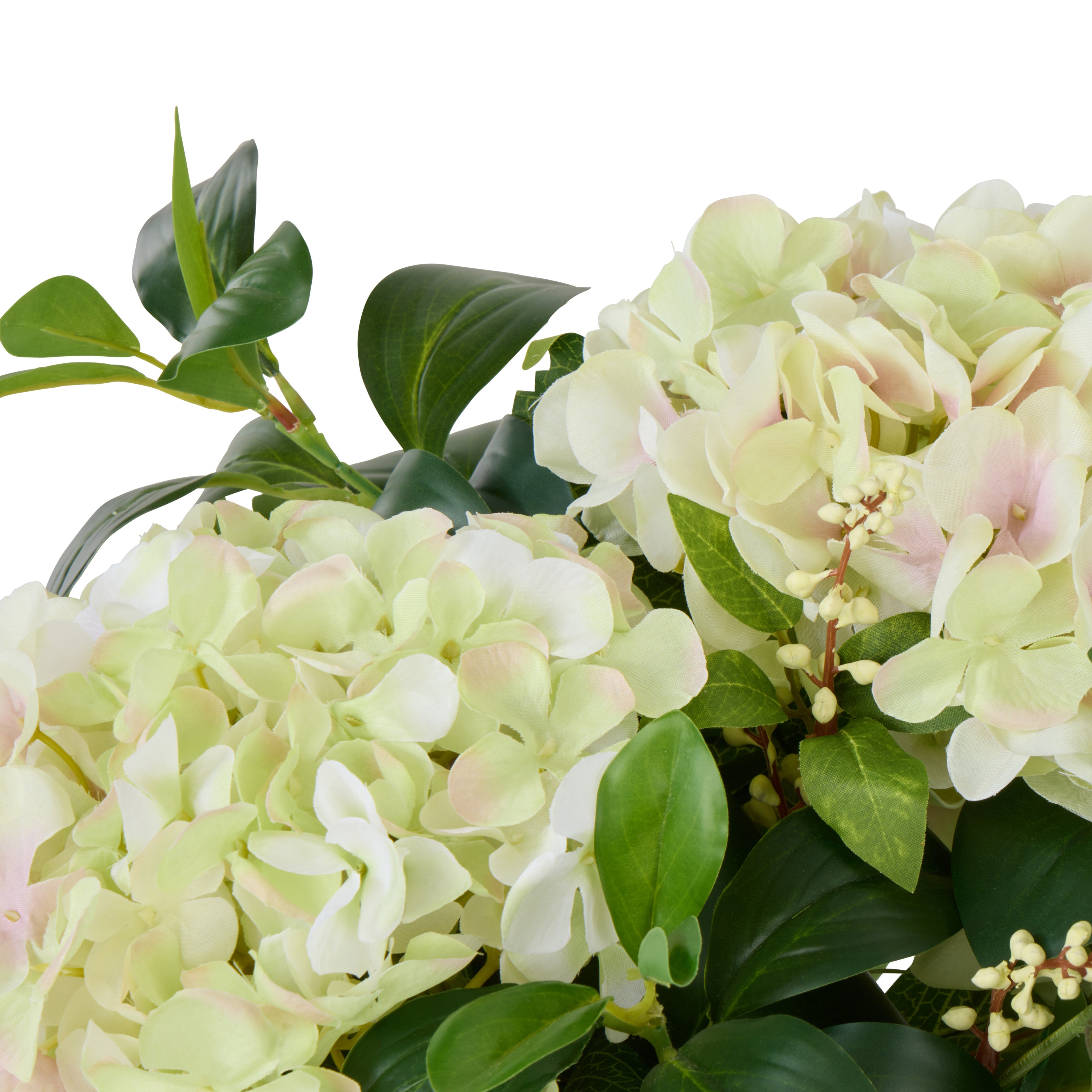 Faux Hydrangea Nite Berry - Classic Bowl | Green - 55cm