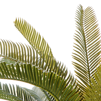 Faux Cycas Plant -  Garden Pot | Green -  72cm