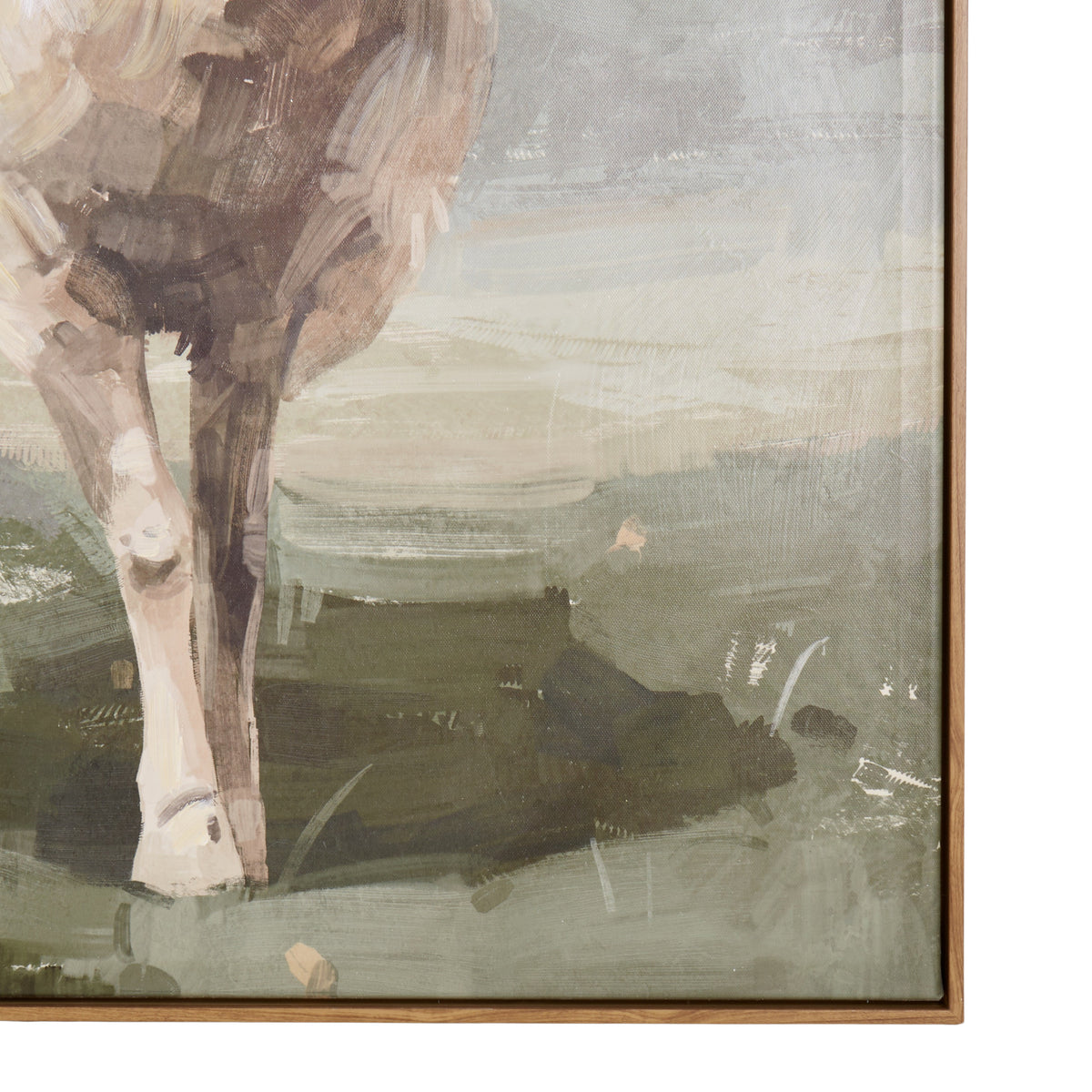 Amalfi Little Lamb Wall Art Multi-Coloured