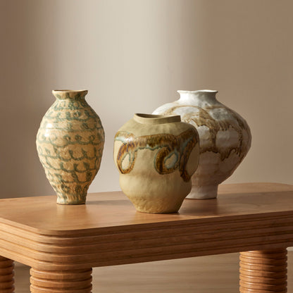 Amalfi Erol Vase Collection Green &amp; Blue