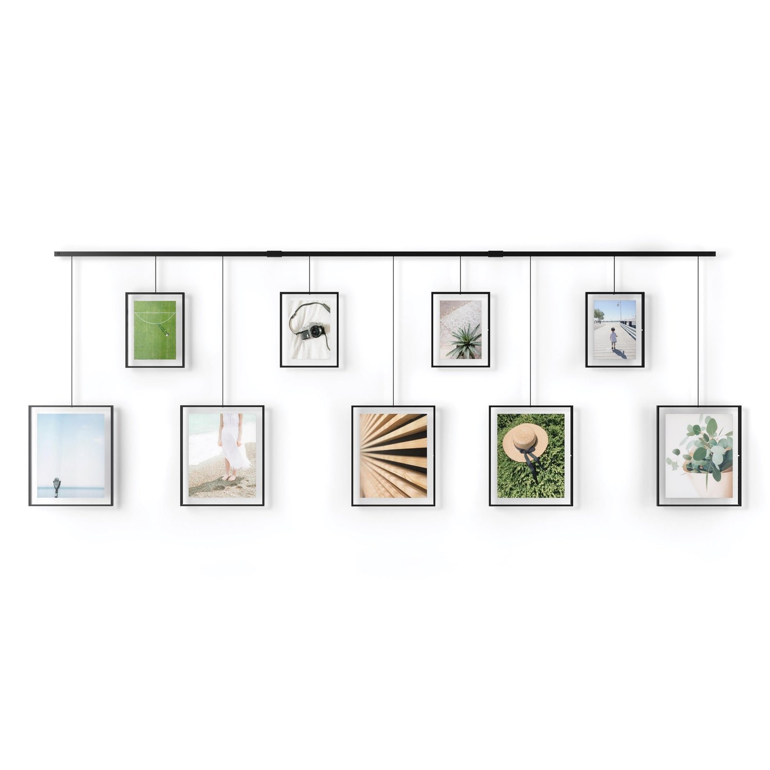Umbra Exhibit Frame 9pcs Set Black