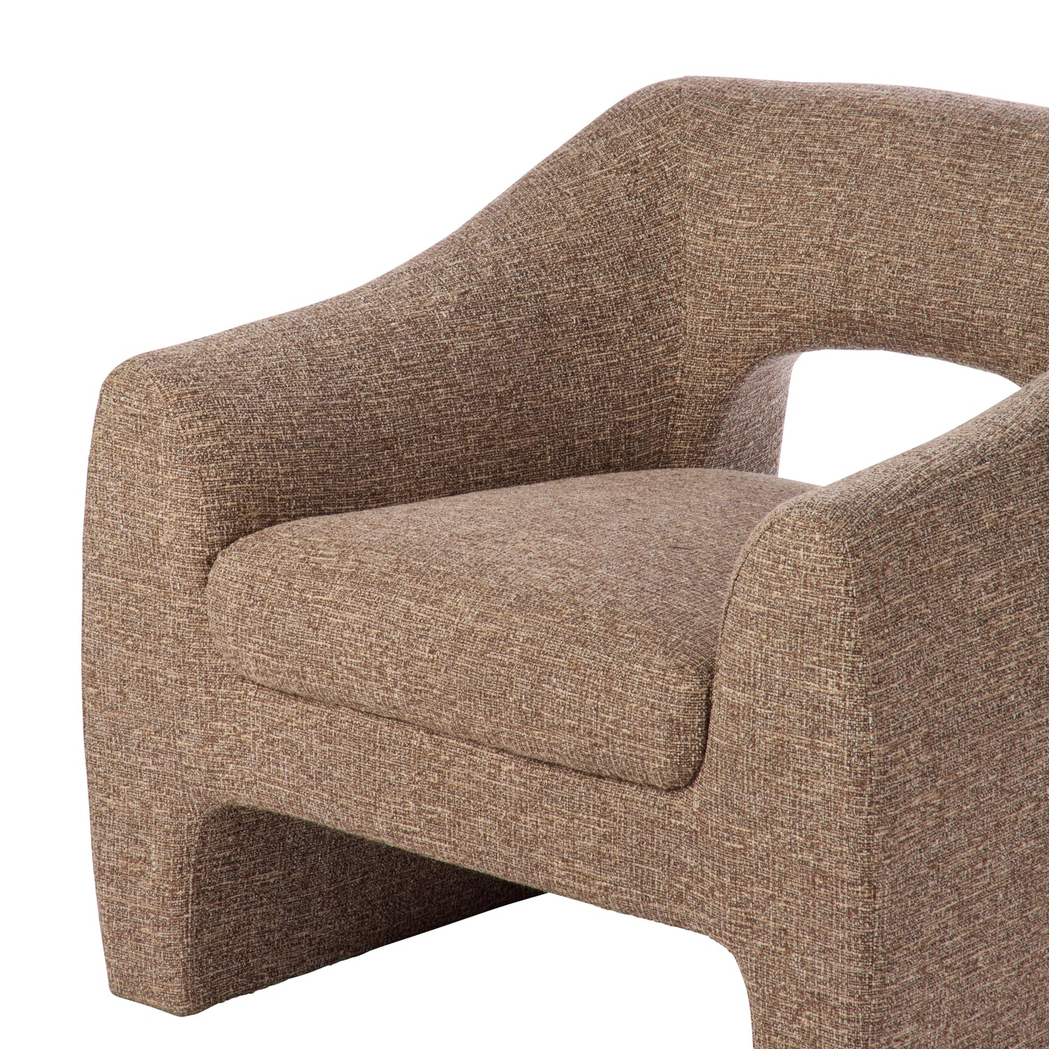 Amalfi Wells Chair Brown &amp; Taupe