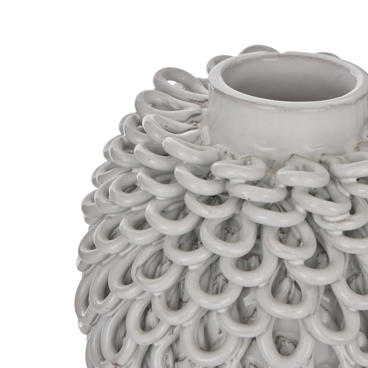 Grand Designs Obis Ceramic Vessel Medium White