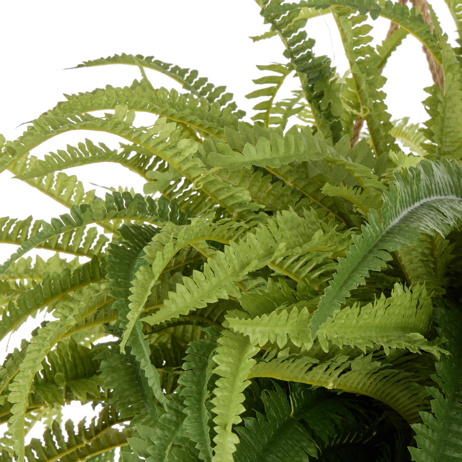 Faux Boston Fern - Laos Hanging  Planter | Green - 100cm