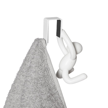 Umbra Buddy Over The Door Cabinet Hook 2pcs Set White