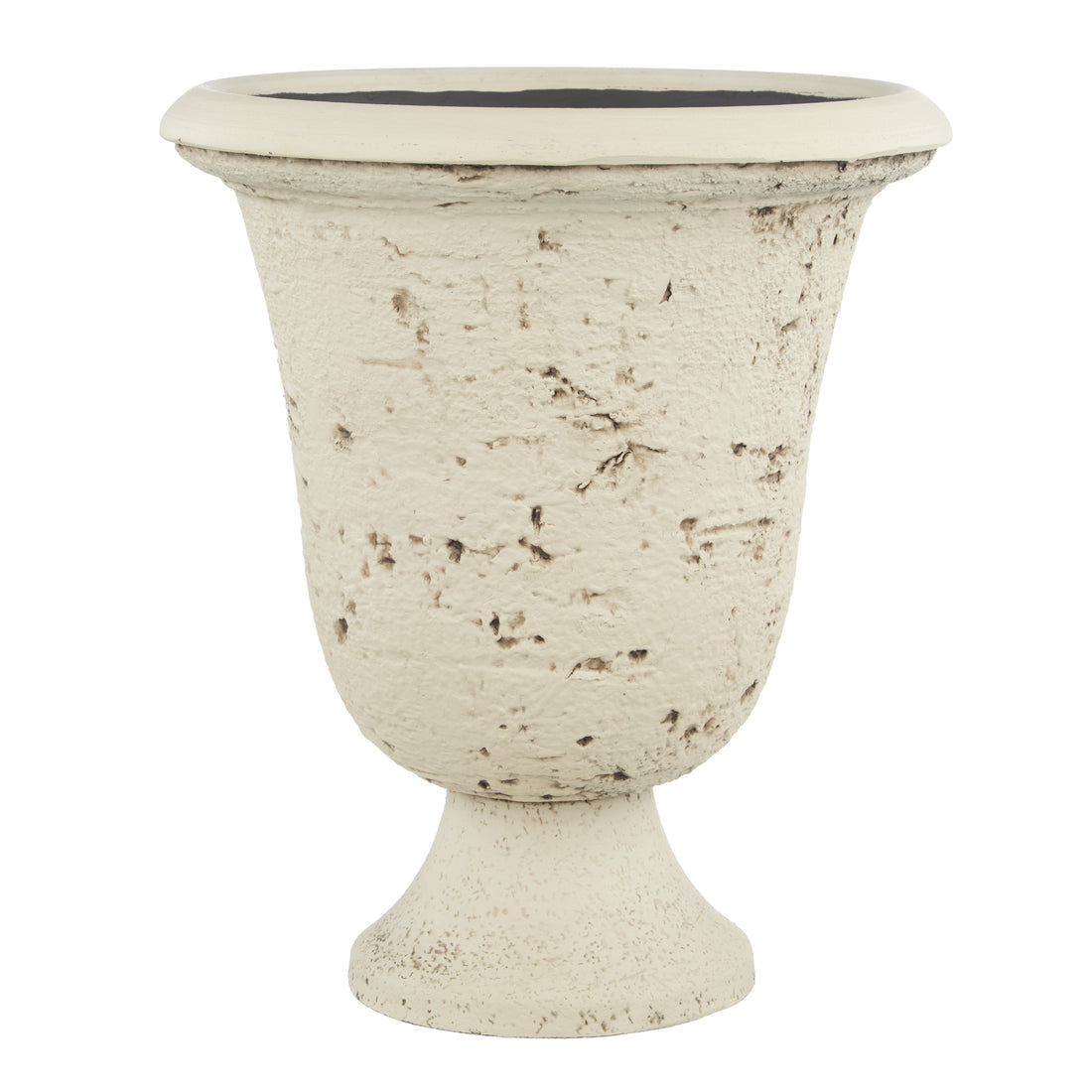 Rogue Light Weight Vintage Urn Rustic Cream