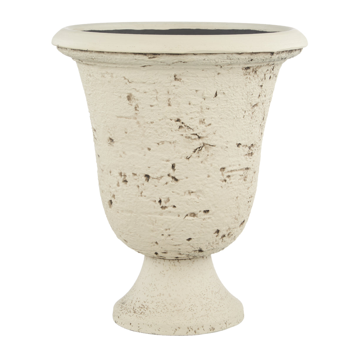 Rogue Light Weight Vintage Urn Rustic Cream