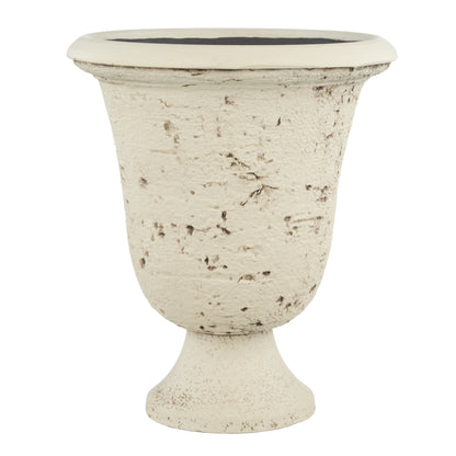 Rogue Light Weight Vintage Urn Rustic Cream