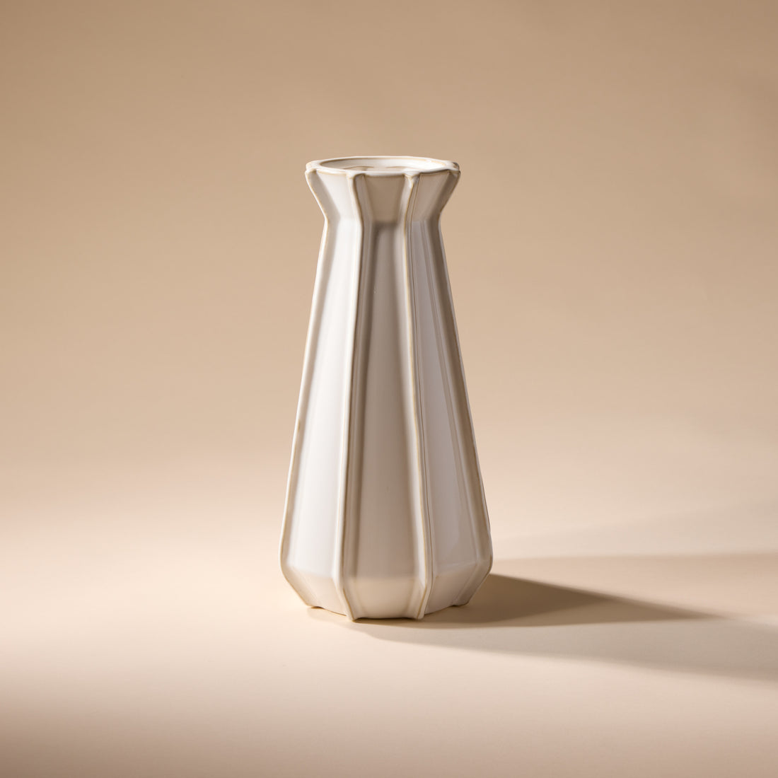 Hester Vase | Cream - 30cm