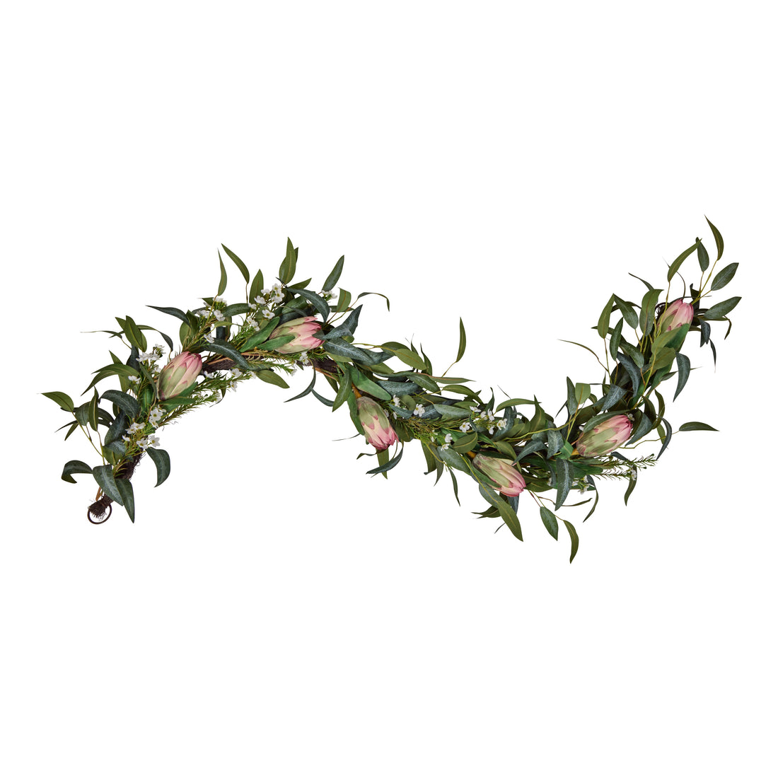 Rogue Pitaya Eucalyptus Garland Pink