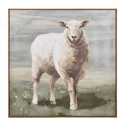 Amalfi Little Lamb Wall Art Multi-Coloured