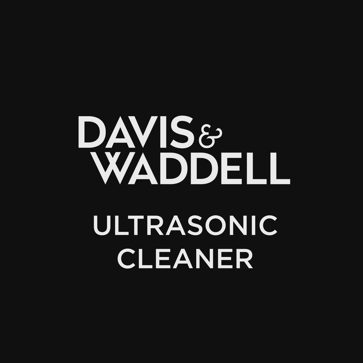 Davis &amp; Waddell Electric Ultrasonic Cleaner 400ml