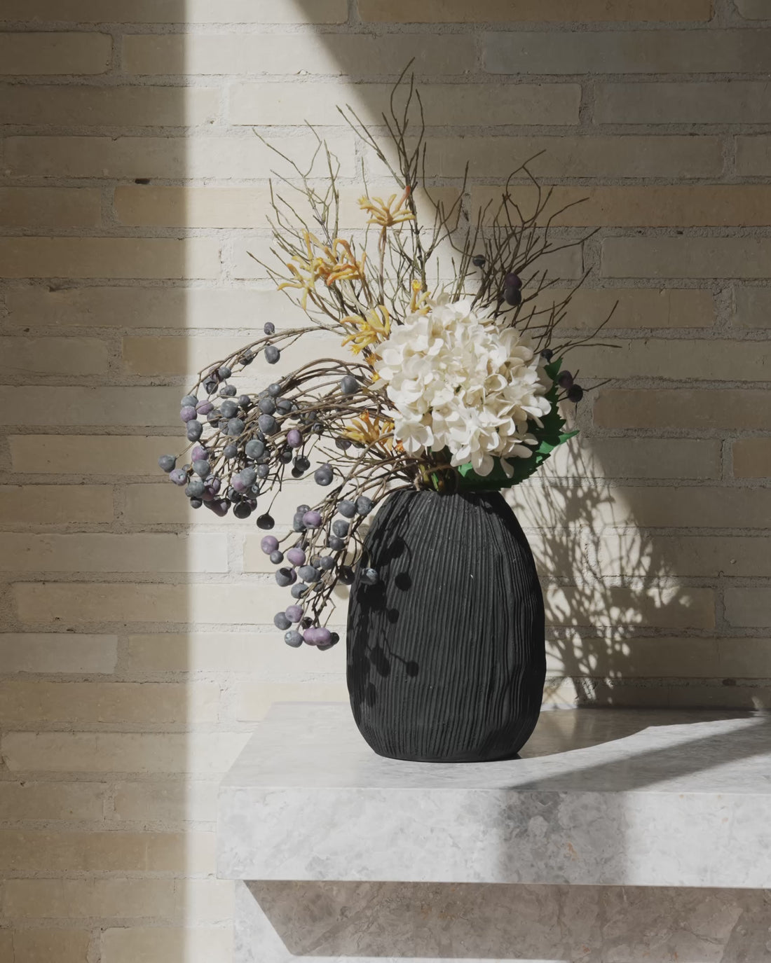 Faux Wild Berry Spray | 74cm