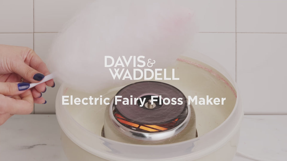 Davis &amp; Waddell Electric Fairy Floss Maker Cream