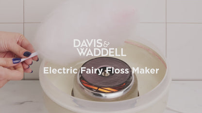 Davis &amp; Waddell Electric Fairy Floss Maker Cream